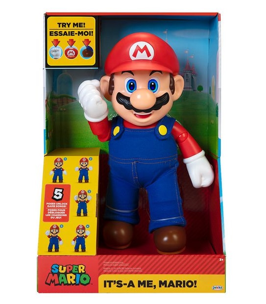 Nintendo Super Mario It's-Me, Mario! Action Figure