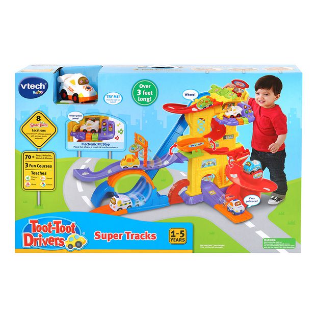 vtech toot toot garage playset