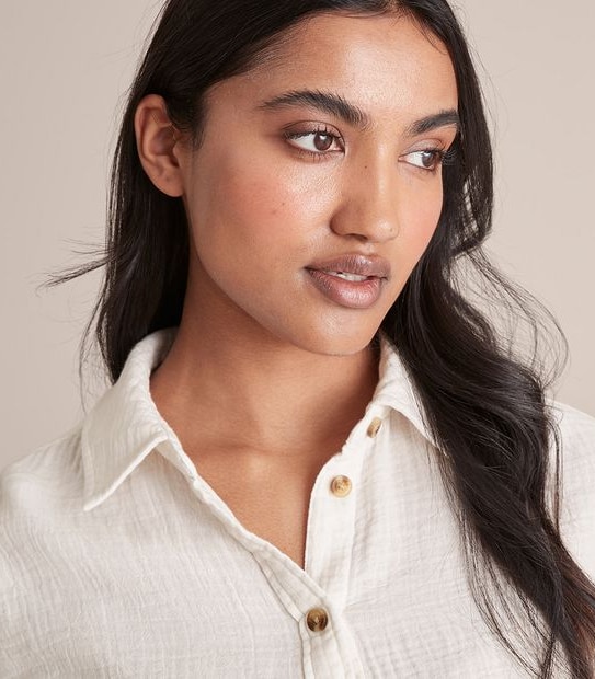 Courtney Double Cloth Shirt