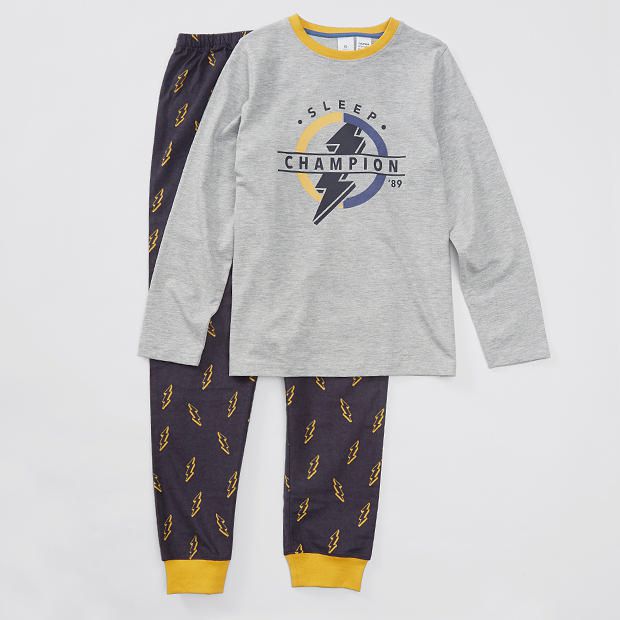 Champion Jersey & Flannelette Pyjama Set Champion Jersey & Flannelette Pyjama Set