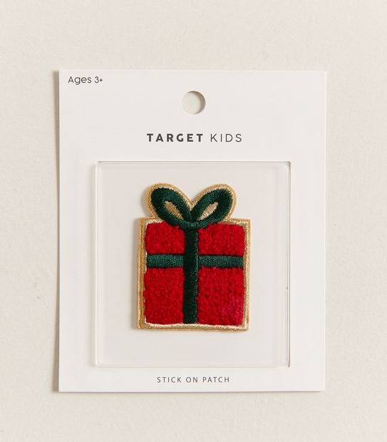 Stick on Patch - Xmas Present