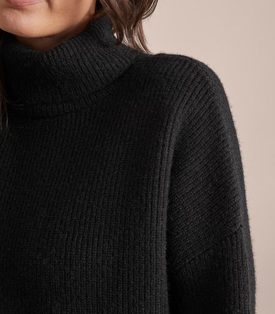 Preview Roll Neck Oversized Jumper