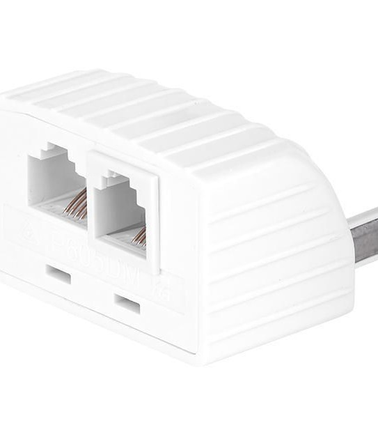 Target Telephone Double Adaptor RJ12/45