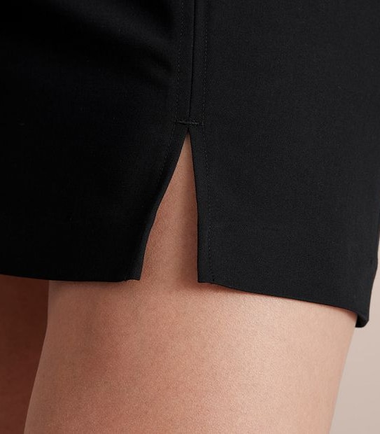 Lily Loves Split Front Mini Skirt