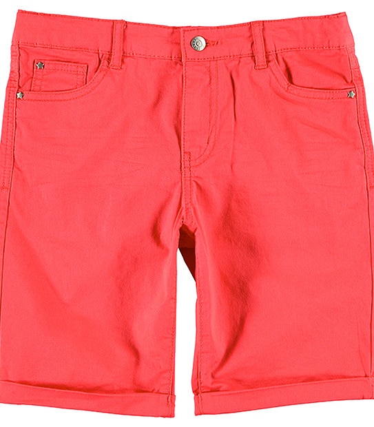 Girls' Knee Length Twill Shorts