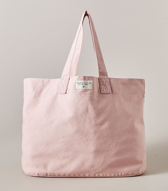 Canvas Shopper Tote Bag