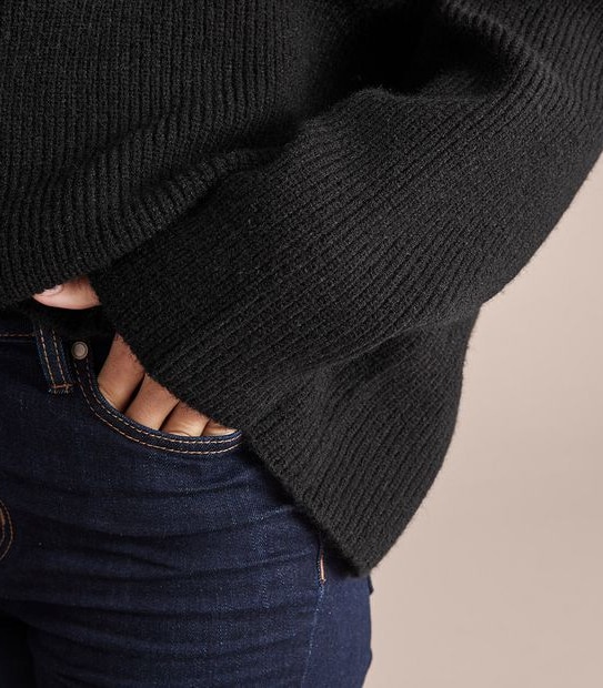 Preview Roll Neck Oversized Jumper