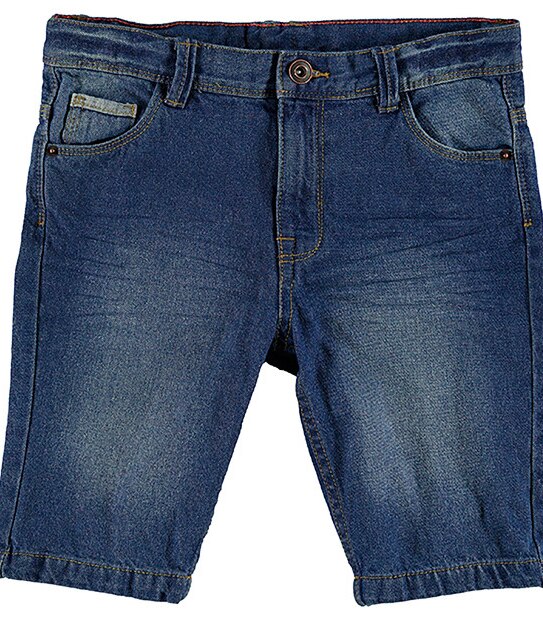 Boys' Mid Wash Denim Shorts