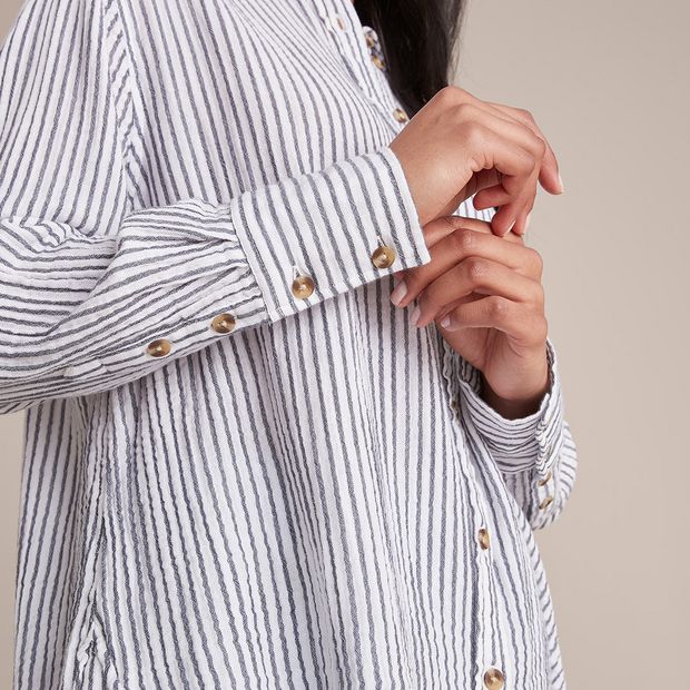 Courtney Double Cloth Shirt | Target Australia