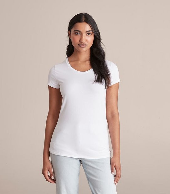 Organic Cotton Crew Neck T-Shirt