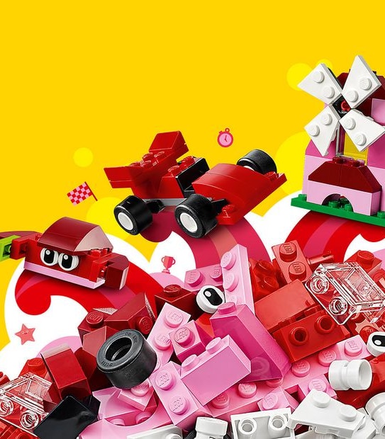 LEGO&reg; Classic Red Creativity Box 10707