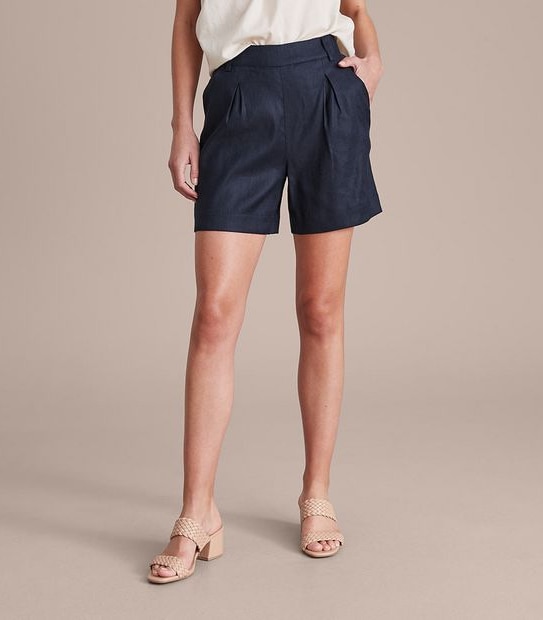 Preview Linen Blend Shorts