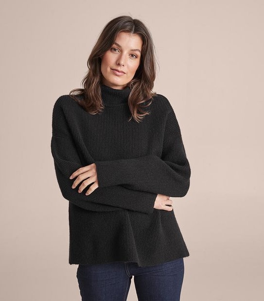 Preview Roll Neck Oversized Jumper