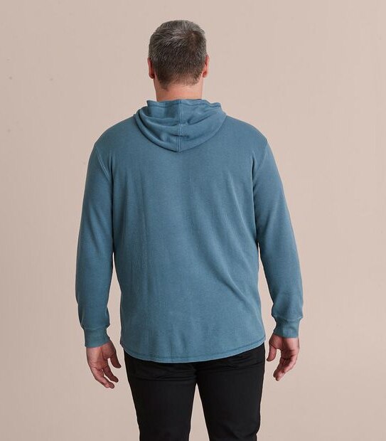 Mr Big Waffle Hooded Top