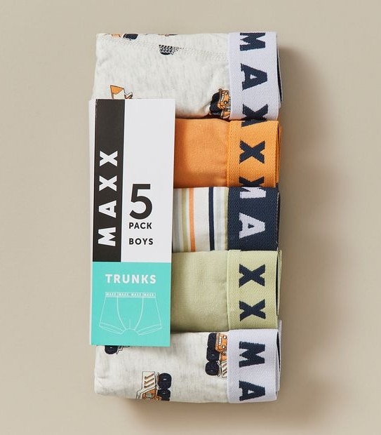 5 Pack Maxx Trunks
