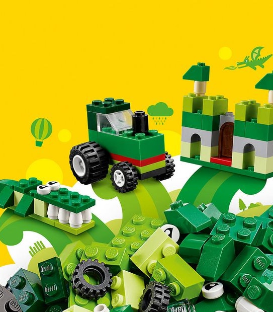 LEGO&reg; Classic Green Creativity Box 10708