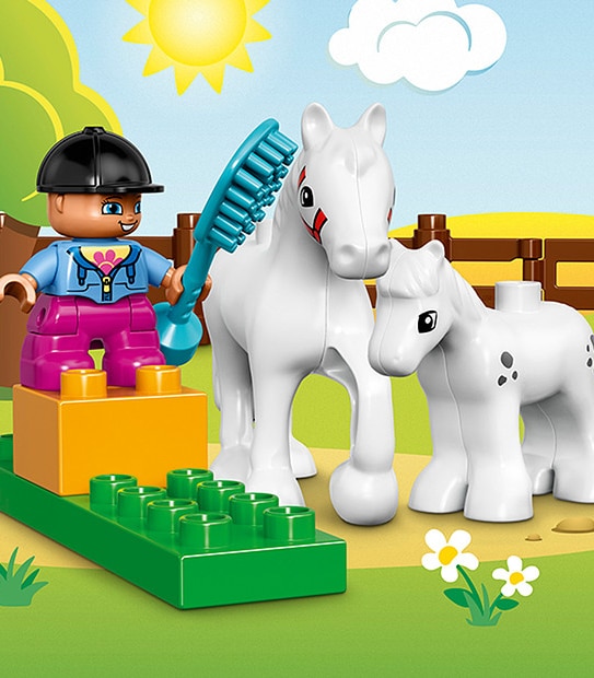 LEGO&reg; DUPLO&reg; Town Horses 10806