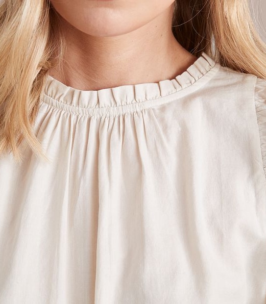 Preview Rose Flutter Sleeve Blouse