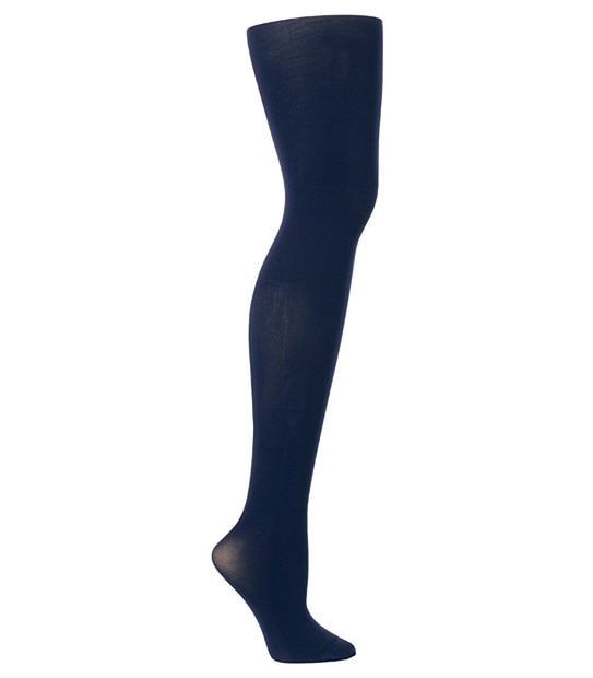 2 Pack Opaque Tights - Navy