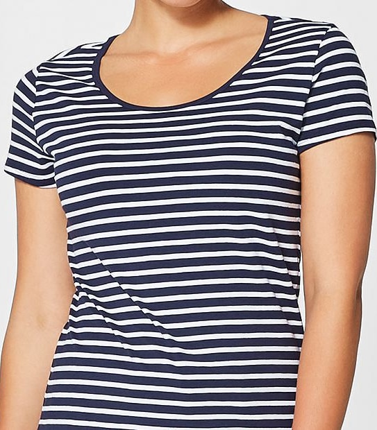 Basic Scoop Neck T-Shirt 4 of 4