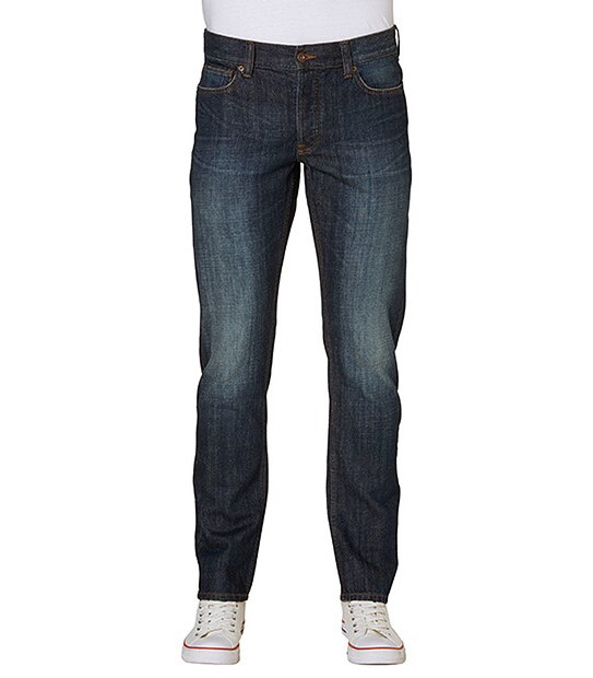 Men's Tapered Nebraska Slim Fit Jeans - Blue