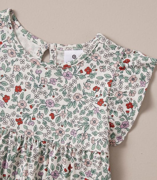 S23 251844_06 G SS JERSEY DRESS MINI FLORAL GARDNA