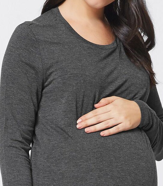 Maternity Long Sleeve Nursing Top