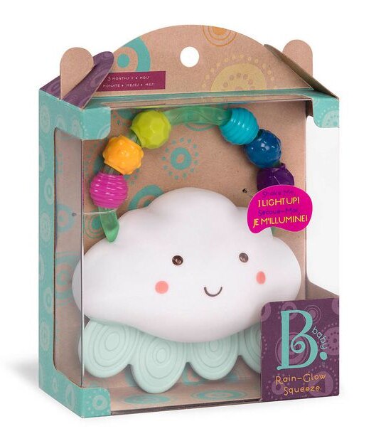 B. baby Rain-Glow Squeeze Cloud Rattle