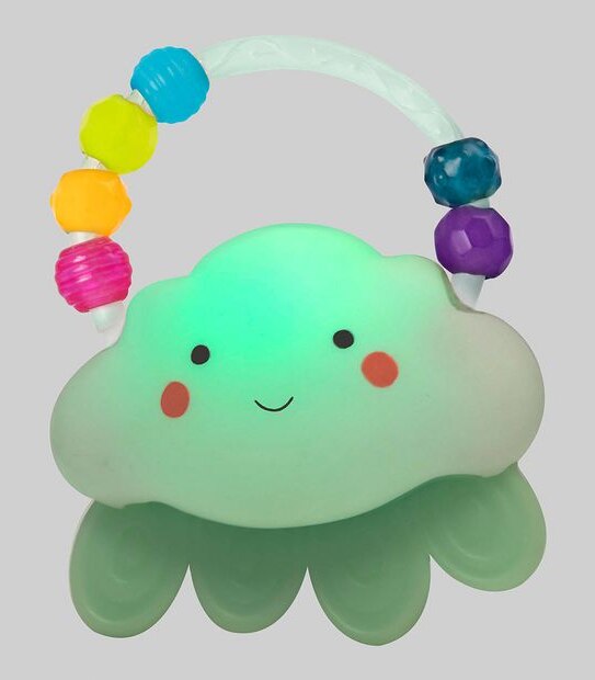B. baby Rain-Glow Squeeze Cloud Rattle