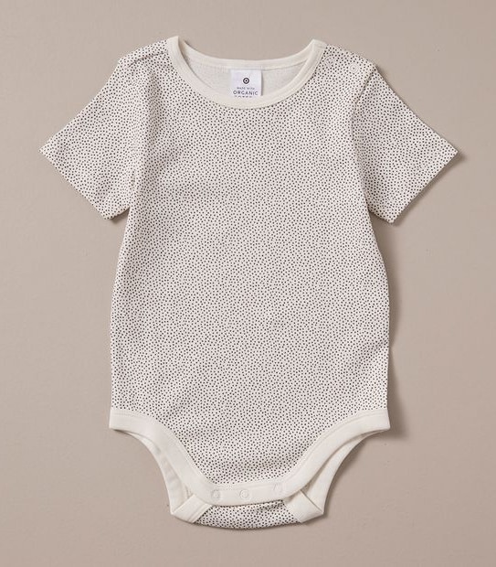 3 Pack Baby Organic Cotton Rib Bodysuits