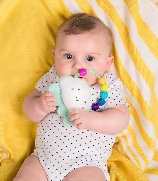B. baby Rain-Glow Squeeze Cloud Rattle