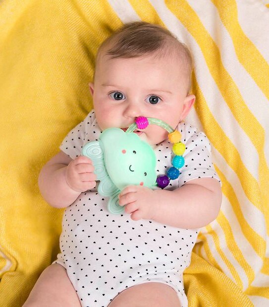 B. baby Rain-Glow Squeeze Cloud Rattle