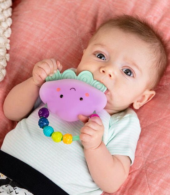 B. baby Rain-Glow Squeeze Cloud Rattle