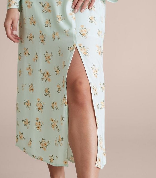Lily Loves Side Split Skirt