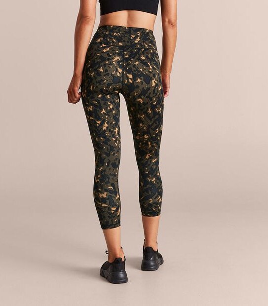 Active 7/8 Length Fashion Print Tights