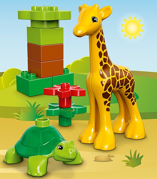 LEGO&reg; DUPLO&reg; Town Baby Animals 10801