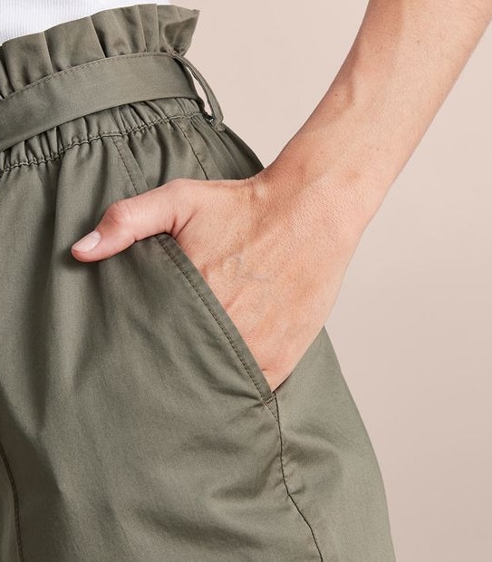 Relaxed Paperbag Trousers