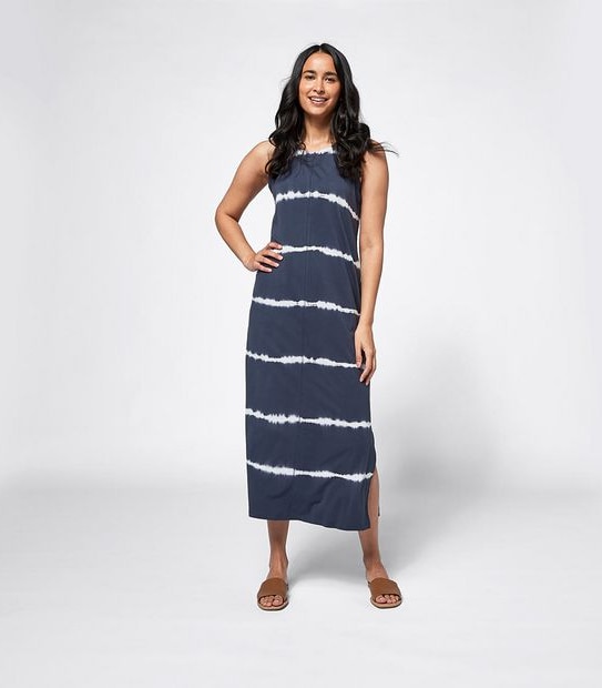Long Line Jersey Maxi Dress