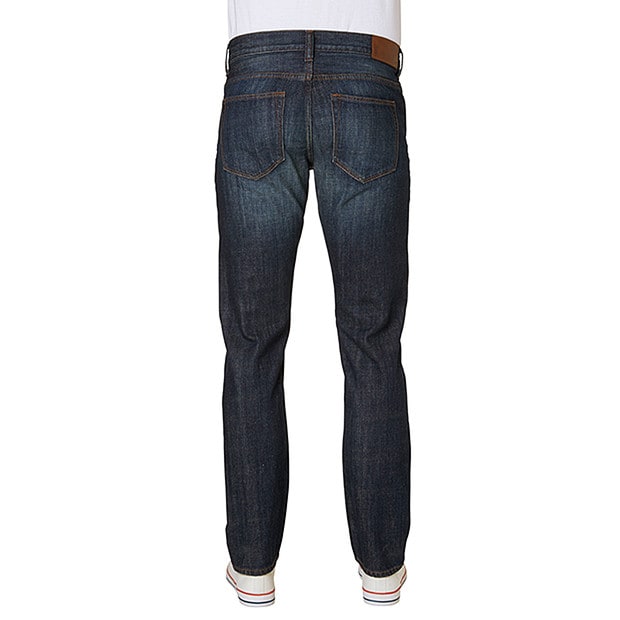 Men's Tapered Nebraska Slim Fit Jeans Blue Target Australia