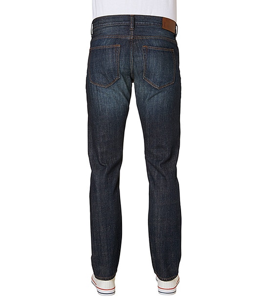 Men's Tapered Nebraska Slim Fit Jeans - Blue
