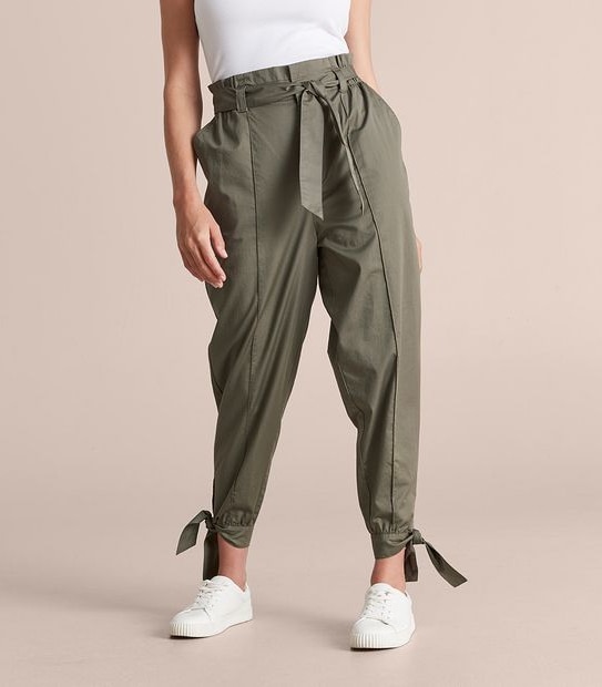 Relaxed Paperbag Trousers