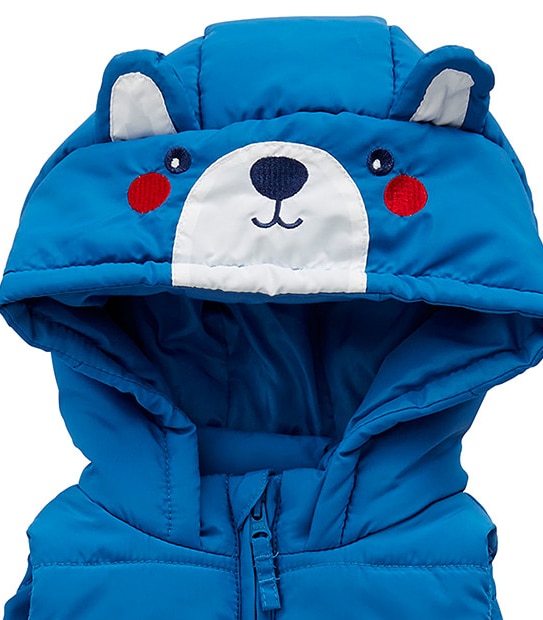 Claude Bear Puffer Vest