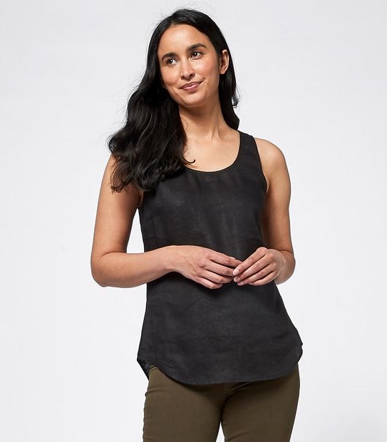 Tarryn European Linen Tank Top