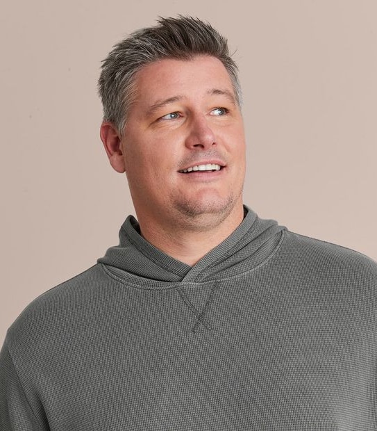 Mr Big Waffle Hooded Top