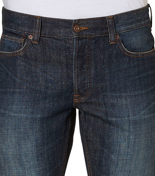 Men's Tapered Nebraska Slim Fit Jeans - Blue