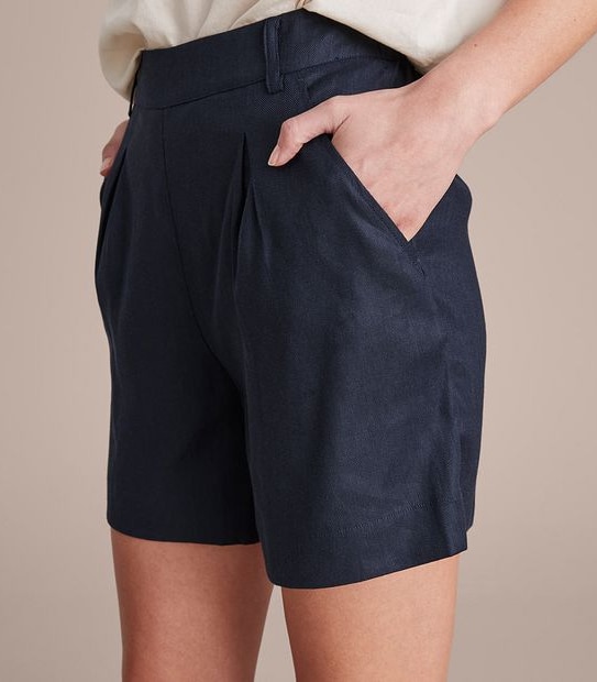 Preview Linen Blend Shorts