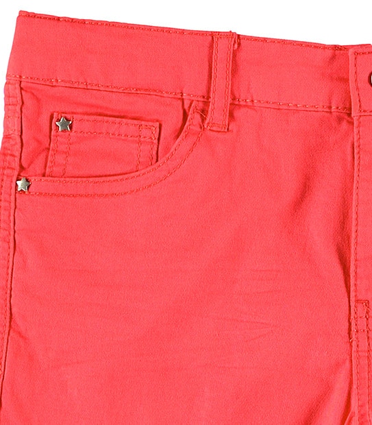 Girls' Knee Length Twill Shorts