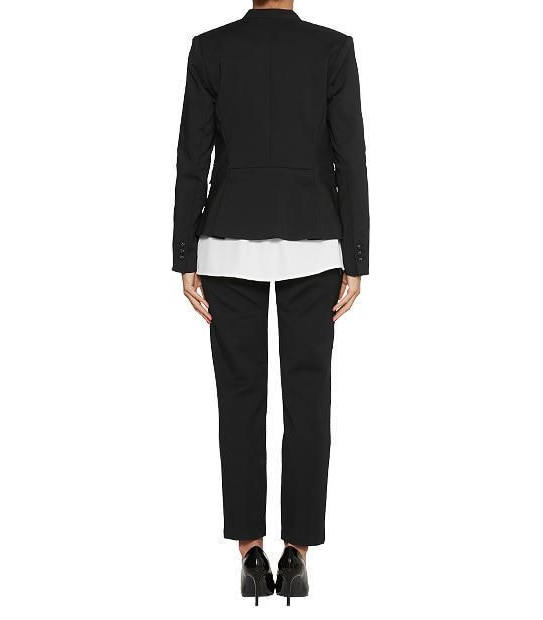 Dannii Minogue Petites Edge To Edge Blazer - Black