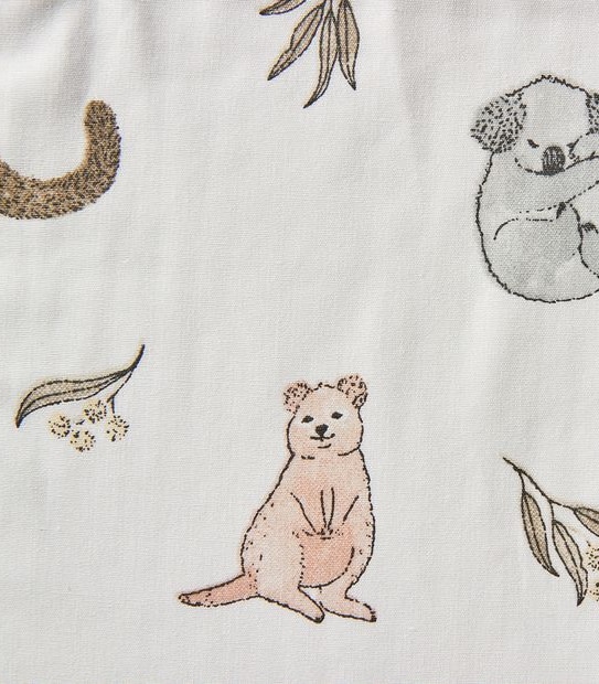 bub. Bamboo Cotton Fitted Bassinet Sheet