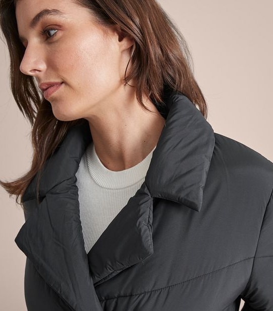 Preview Puffer Belted Coat
